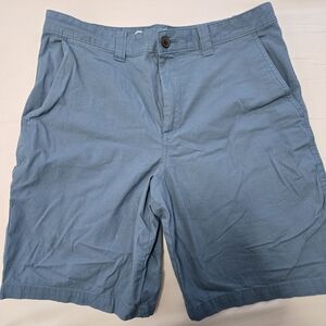 Magellan Outdoors Men's Slate Blue Flat Front Shorts